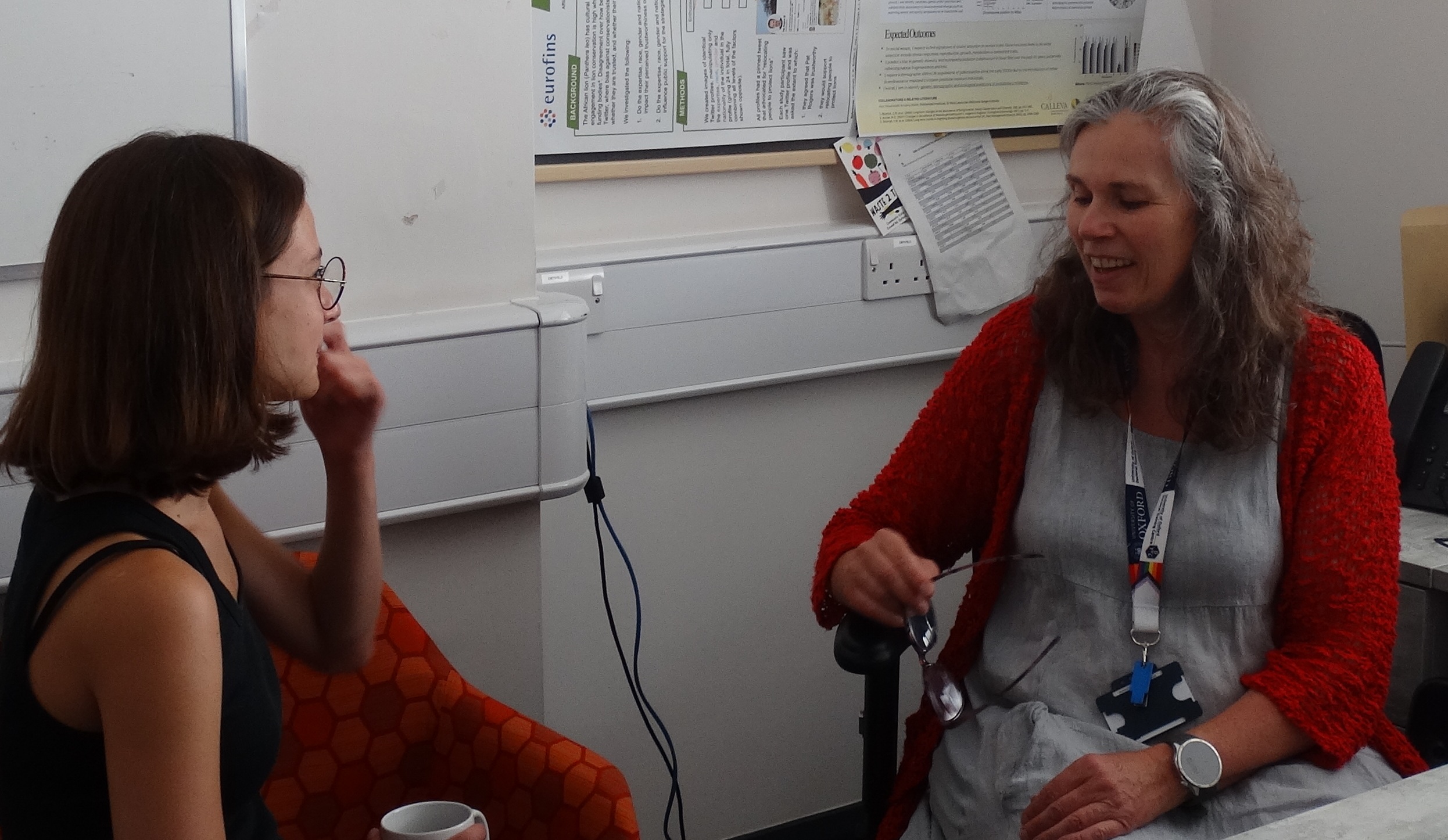 Chatting to the Programme Manager